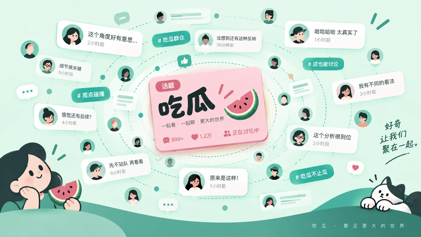争议话题与证据整理视觉
